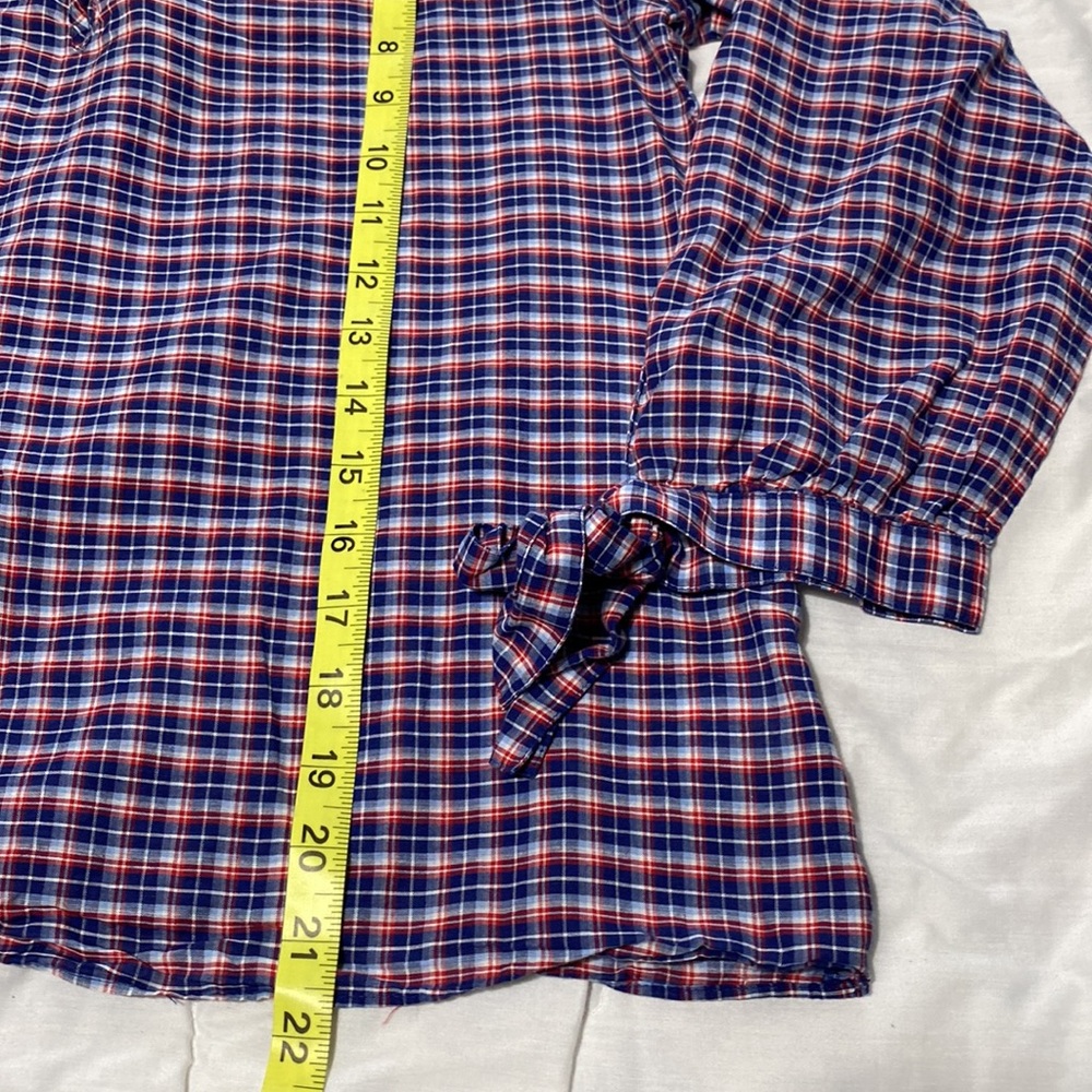 Madewell Plaid Top - Picture 10 of 11